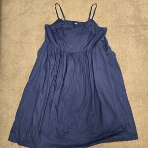 NWOT Old Navy Cotton-Poplin Maxi Swing Plus Size 4X